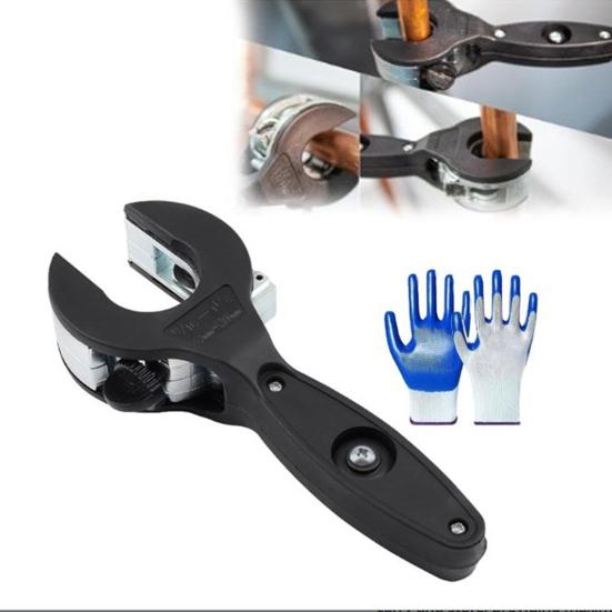 Narzędzie do cięcia rur z zapadką Jednoręczne narzędzie do szybkiego cięcia rur do cięcia rur ze stali nierdzewnej, miedzi, aluminium, PVC o średnicy 5/16-1-1/8 cala