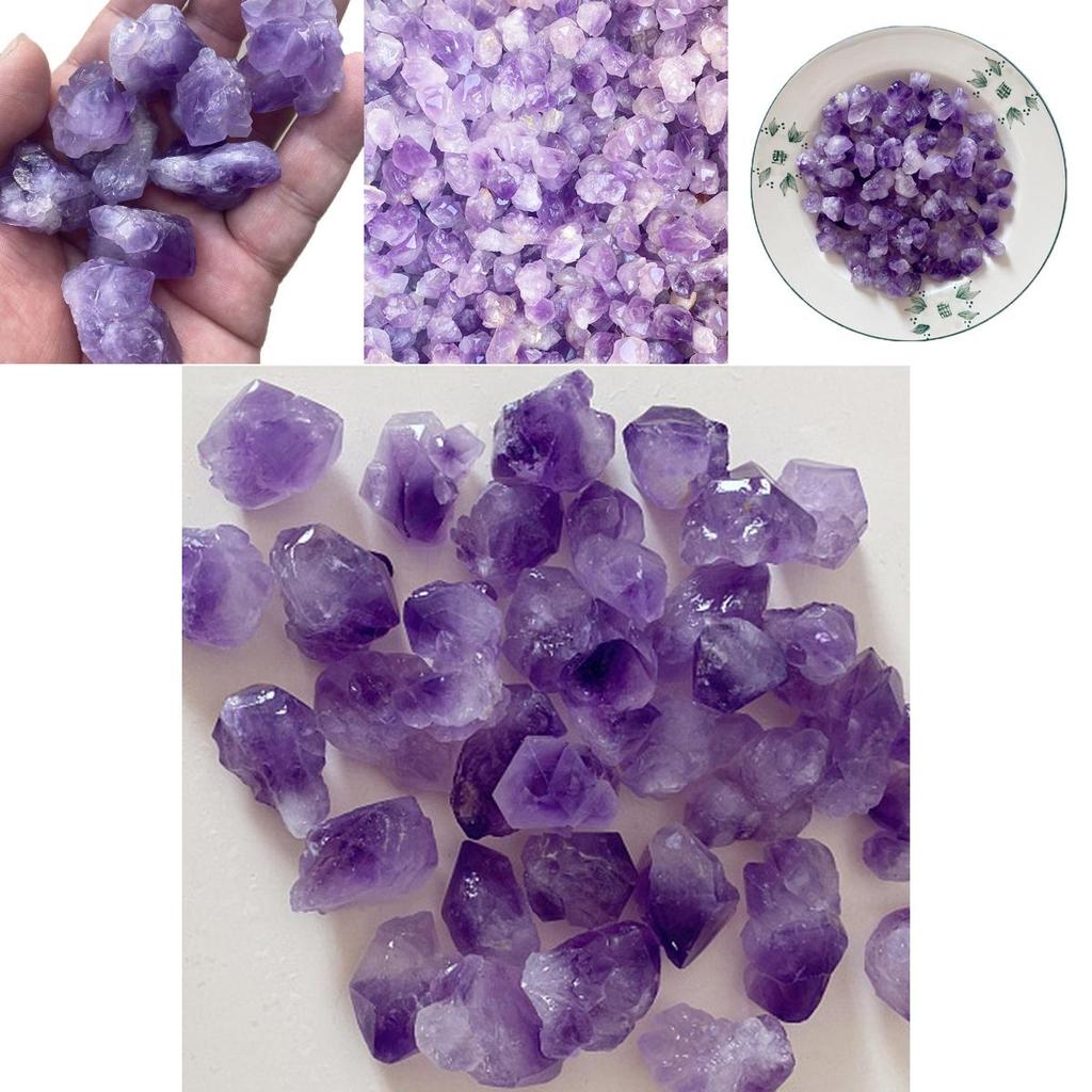 Einzigartiges rohes natürliches Amethystkristall-Mineral-Dekorationsstück Perfekt für Sammlungen