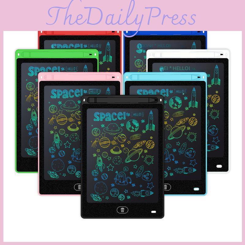 Lcd 85 Inch Drawing Tablet With Unique Colors Kids Learning Gift Fun