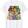 Super Mario Full Cast Group Shot Classic Graphic T-Shirt T-Shirt