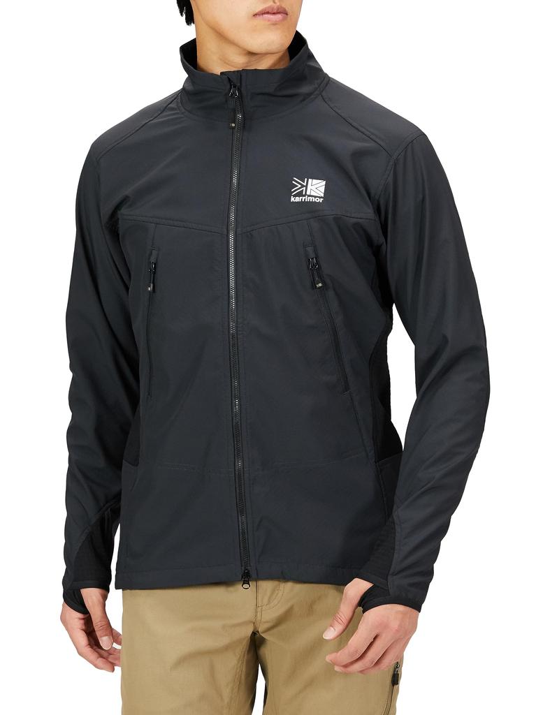 Karrimor Active Breath Mountaineering Black Zip-Up Men's Wear,