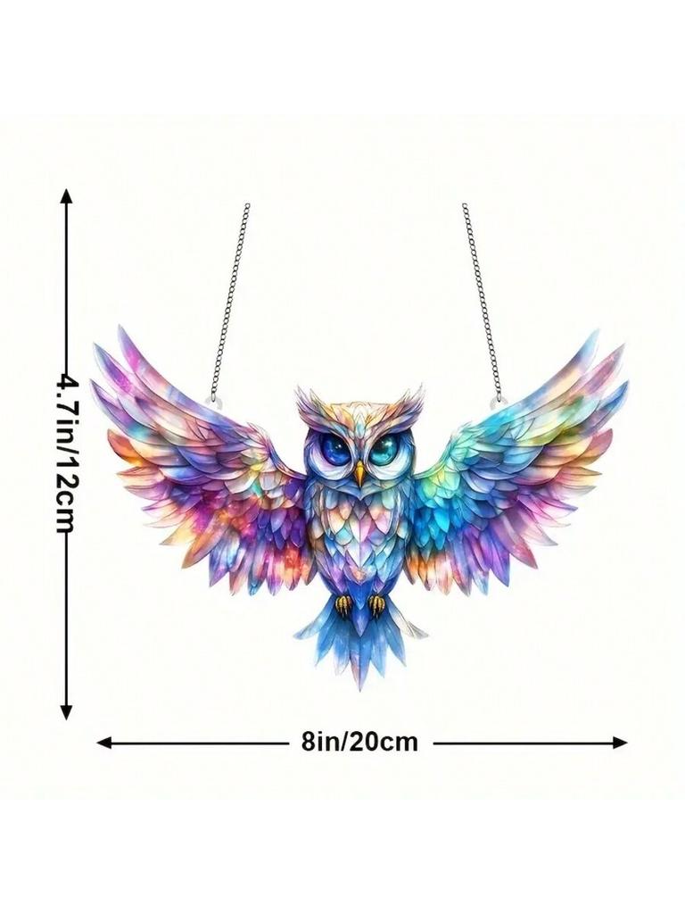 Multiple Colorful Owl Animal Themed Hanging Decorations, Ideal Gifts for Home and Office Decoration, Holiday Decoration