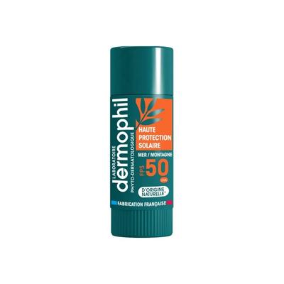 Dermophil Indian Dermophil Stick à Lèvres Haute Protection Solaire SPF50 4g