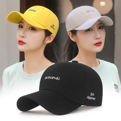 Couple Baseball Hats Casual Soft-top Sunshade and Sun Protection Baseball Hats Fashionable Hats for Men Women and Students