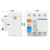 Efficient ML1E63 3P+N Air Switch with Leakage Protection Advanced Circuit Breaker for Home Use Rated Current 25A/32A/40A/63A