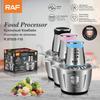 Europei e statunitensi. Tritacarne Standard, Tritacarne Elettrico Domestico in Acciaio Inossidabile, Tritacarne Multifunzione da Cucina, 3L