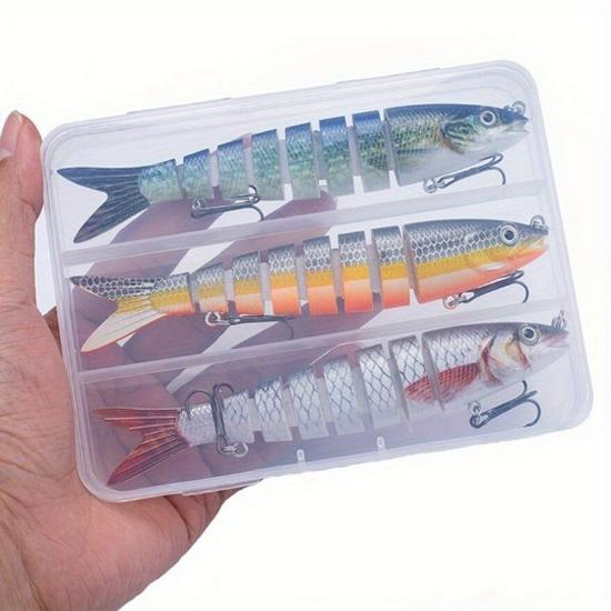 Isca de Pesca Biônica Articulada - 16 Cores, 13cm/18g