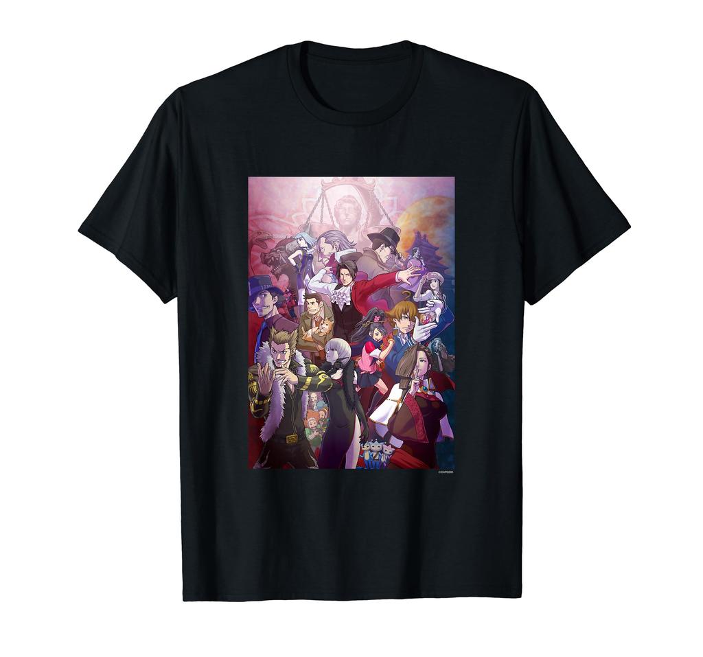 Ace Attorney Investigations 1 & 2 Mitsurugi Selection Key Art T-shirt