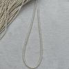 36cm Natural White Rice Freshwater Pearls Strand 3-4mm Small Baroque Loose Beads for Handmade Jewelry