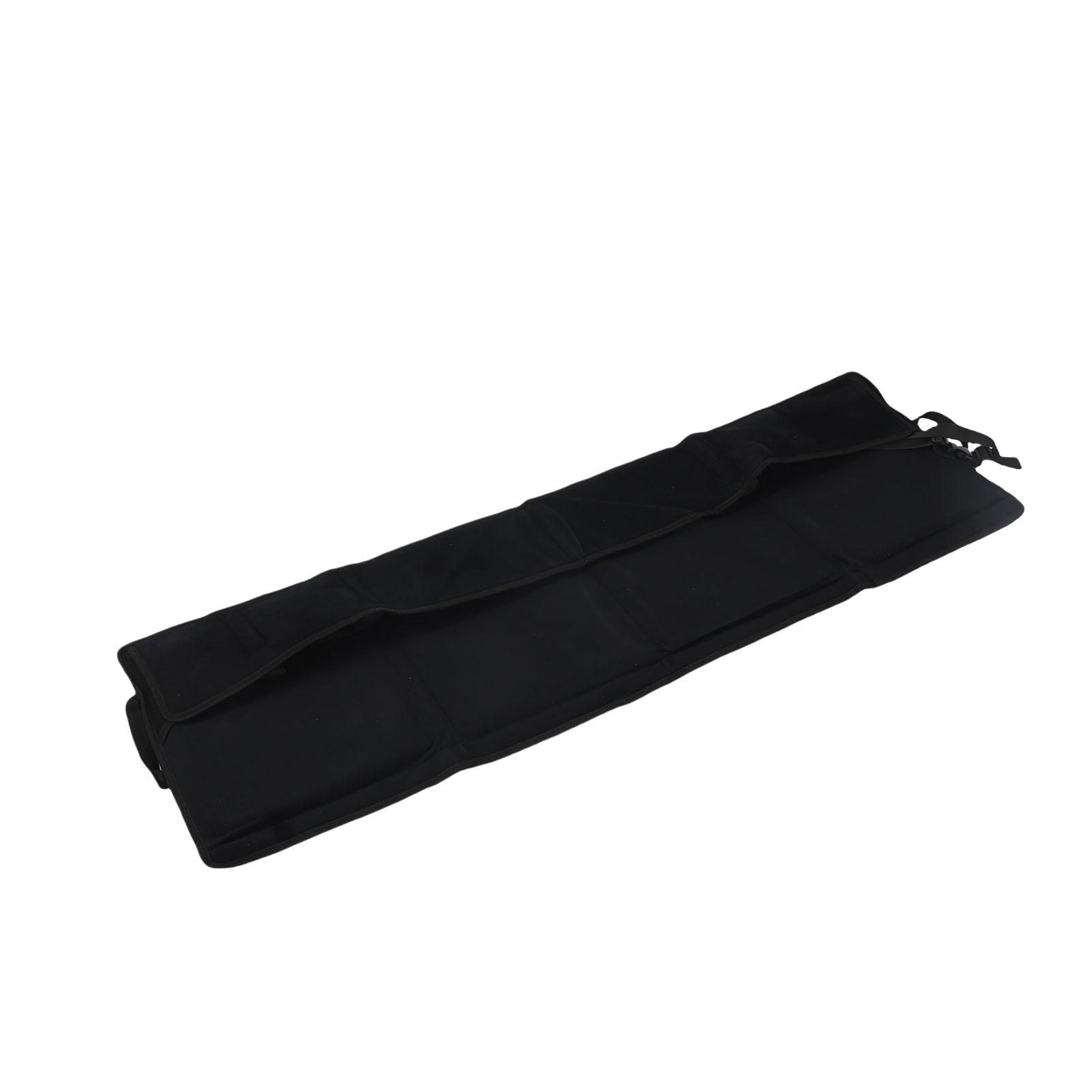 Car Rear Seat Mattress Extension Plate Foldable Portable Back Seat Extender for Trunk Travel Vehicle чёрный