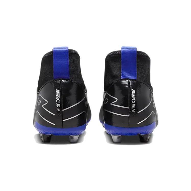 Nike Mercurial Superfly 9 Academy AG Grass Anti-Slip Shock Absorption Durable Low-Top Kids Football Shoes Kids Football Shoes Black DJ5613-040