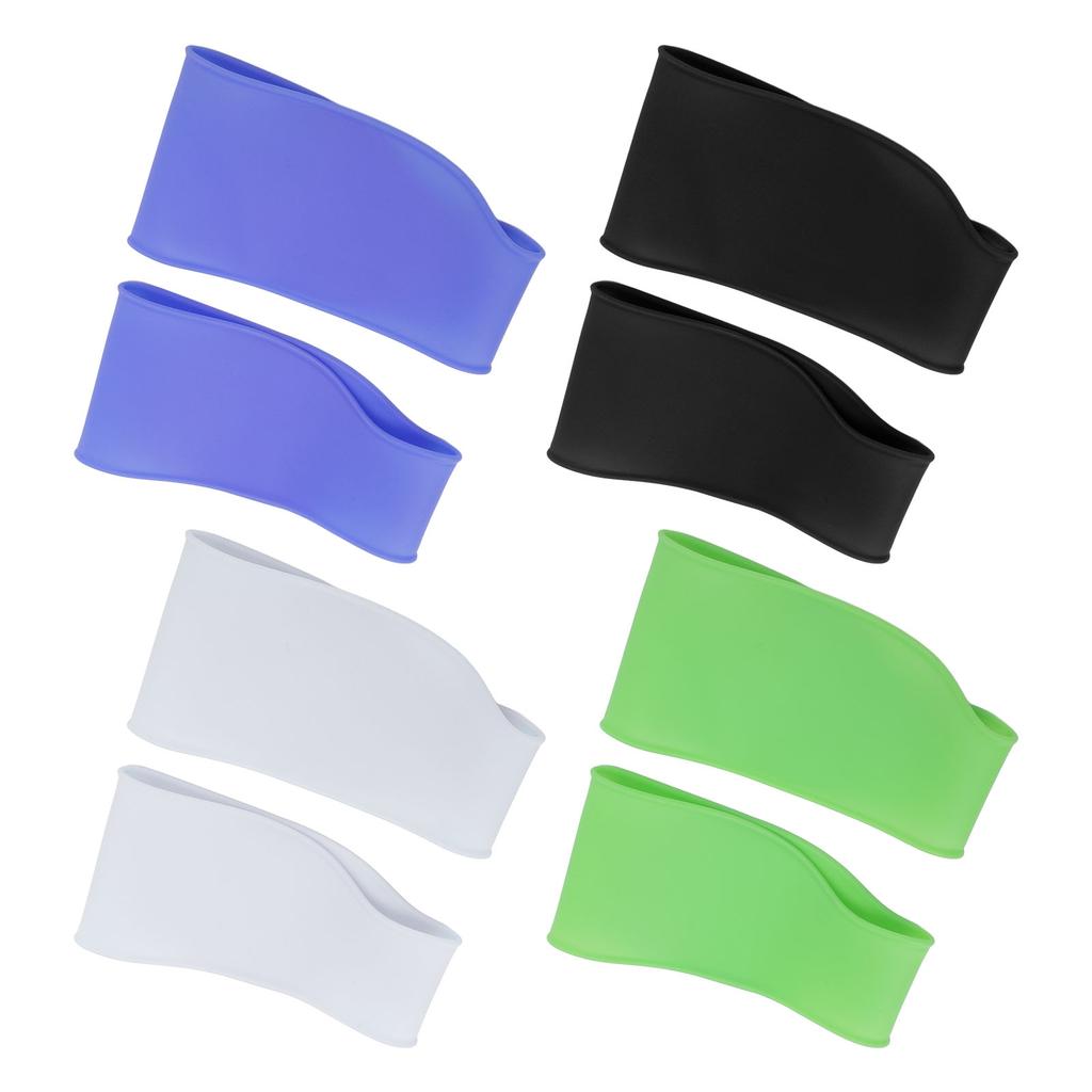 2 Perechi Benzi Dantelă Fotbal Anti-Alunecare Acoperitoare Dantelă Ghete Fotbal Benzi Dantelă Sport Confortabile pentru Piciorb