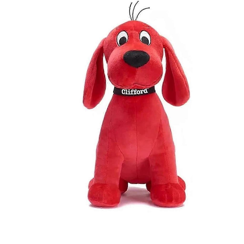 Clifford der große rote Hund Plüschtier Cartoon Anime Plüschfigur Weiches Kuscheltier Welpenpuppe Geschenk für Fans Mädchen Geburtstag 26-27s