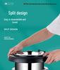 304 Stainless Steel Electronic Soup Warmer and Porridge Cooker for Commercial Use