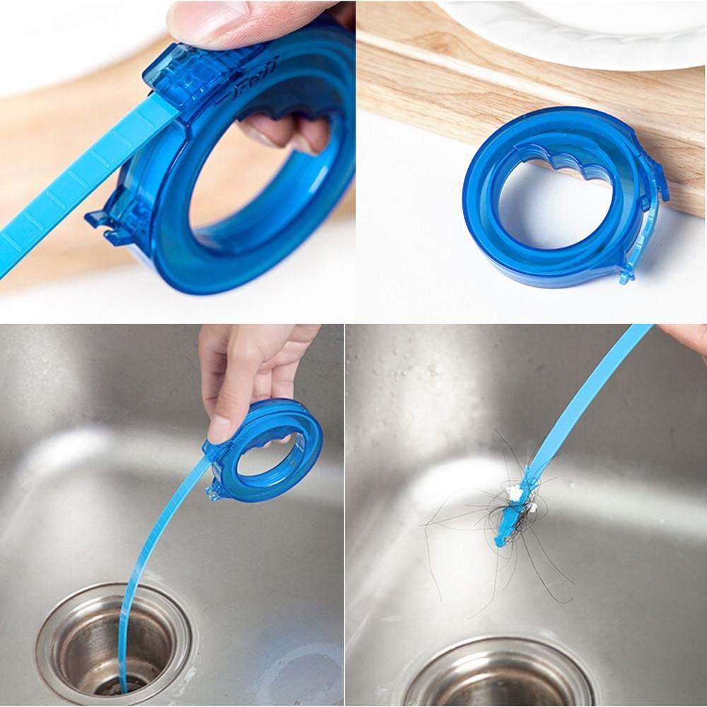 Buy Sink Cleaning Hook Bathroom Floor Drain Sewer Dredge Tool Reusable ...
