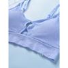 Women Seamless Breathable Full Cup Comfortable Vest Style Bra Top