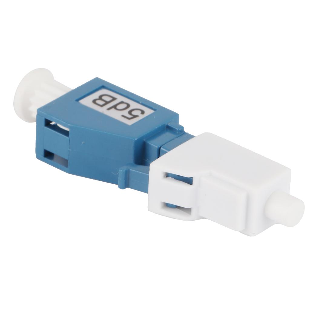 LC UPC5DB Optical Fiber Attenuator Connector SingleMode Male Female Adapter High Return Loss