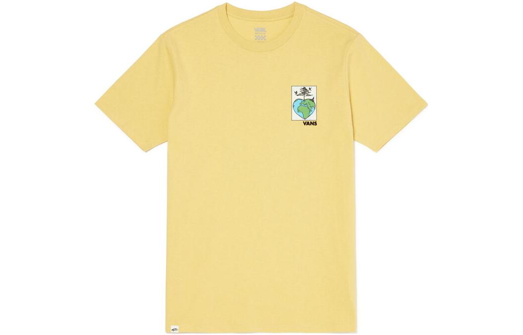 Vans T Shirt Women s Raffia Yellow VN0A7YHXY7O M