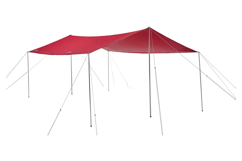 Coleman Tent 120th Anniversary Tent Tarp Set Red &