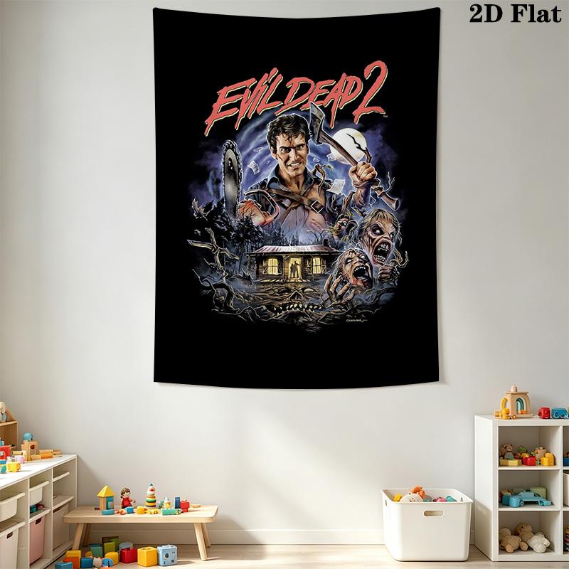 Evil Dead Pattern Home Decor Tapestry, Wall Hanging, Decorative RV Wall Cloth.SGT0917372