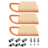 Air Filter and Tune-Up Kit for BR500 BR550 BR600 Compatible Models Includes Fuel Filter and Spark for Maintenance