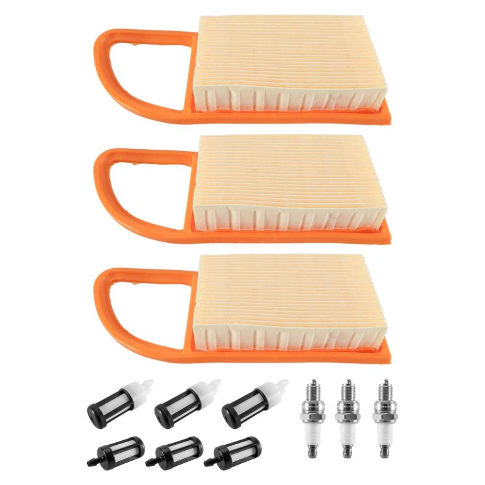 Air Filter and Tune-Up Kit for BR500 BR550 BR600 Compatible Models Includes Fuel Filter and Spark for Maintenance