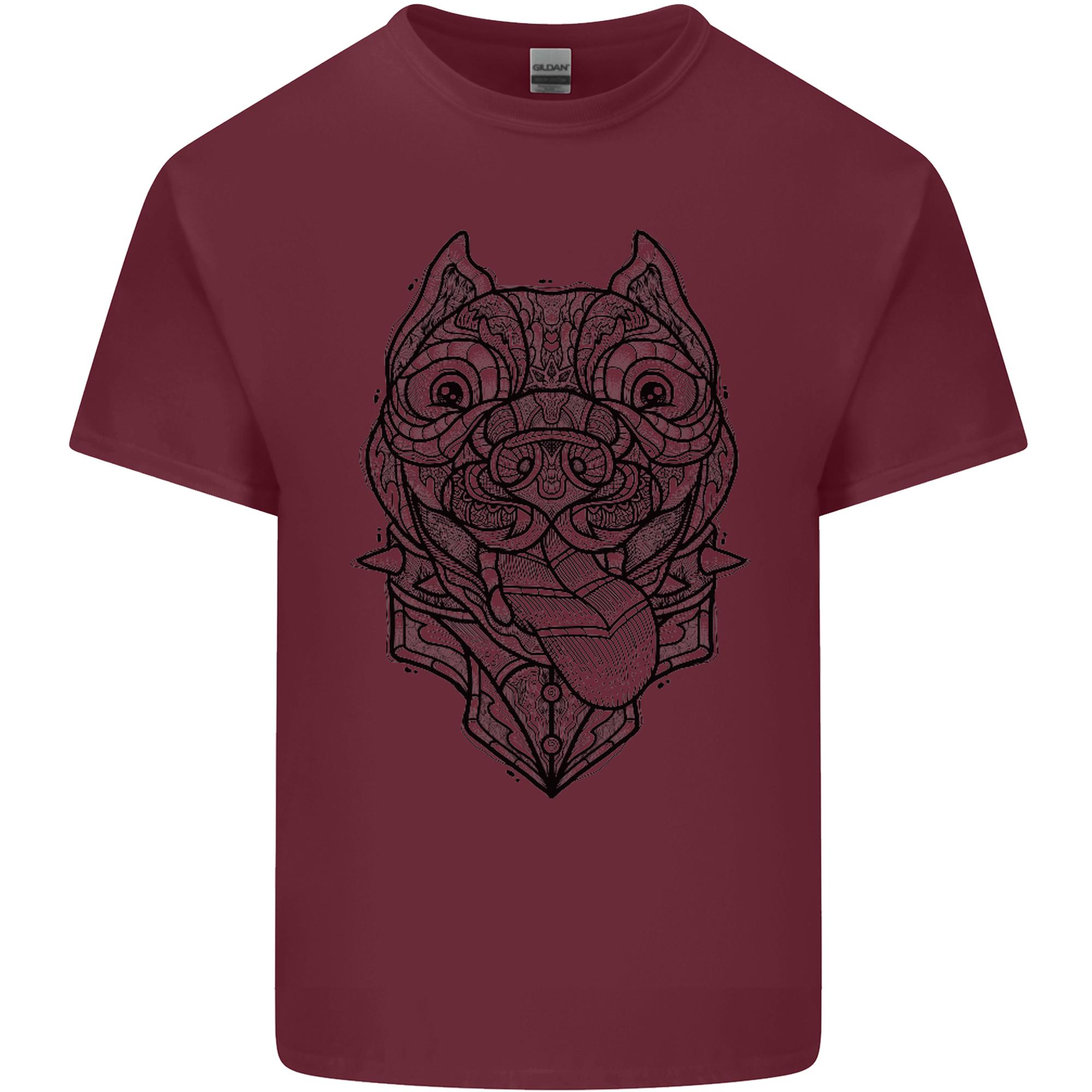 Pitbull Unisexdala Art Dog Lover Unisexs Light Cotton TShirt S