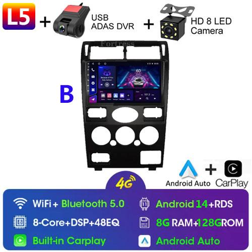 2din Android14 Car Radio Multimedia Carplay Auto GPS Navigation For Ford Mondeo Mondeo 3 2000 2001 2002 2003 2004 2005 2006-2007