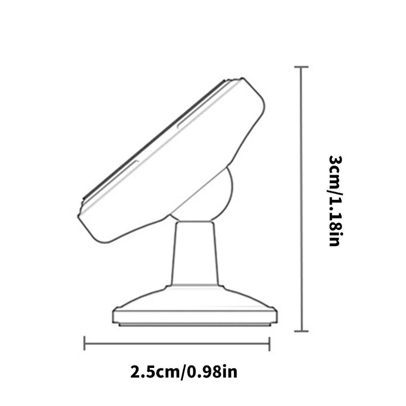 Secure Silicone Panel Car Phone Stand Bracket Rack Holder With Powerful Magnets for Easy Storage Safe Driving Experience