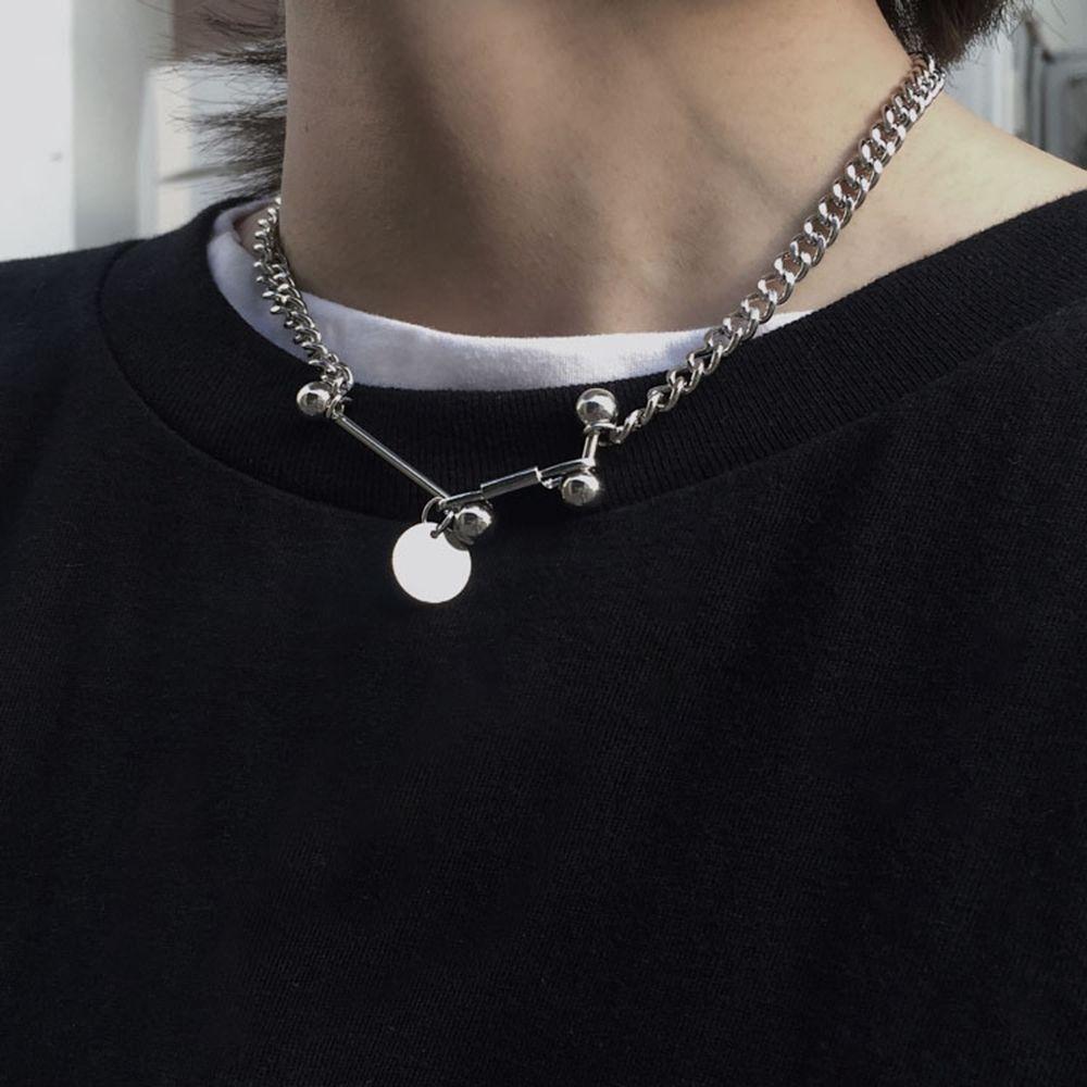 Chain Female Clavicle Chain Women Clavicle Chain Punk Necklace Men Necklace Korean Style Necklace