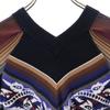 Sacai Luck Overall Handle Short Sleeve Knit Poncho One Piece Women Used
