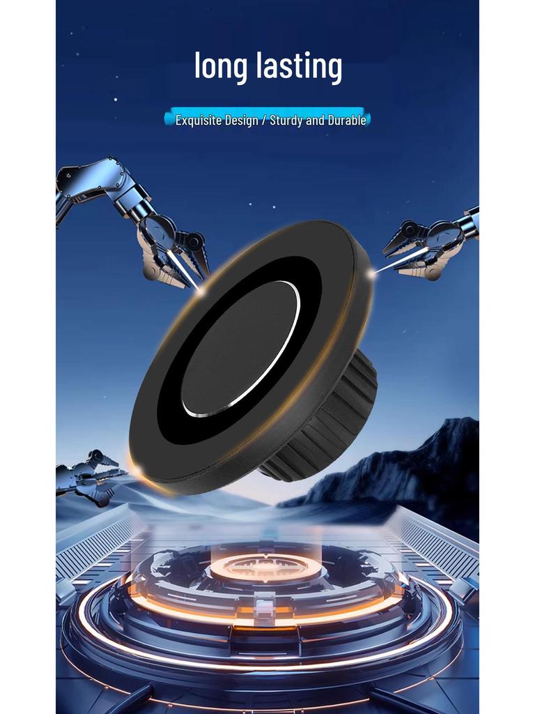 360° Rotating Magnetic Mount for Phones & Tablets - Live Streaming & Car Vent Use