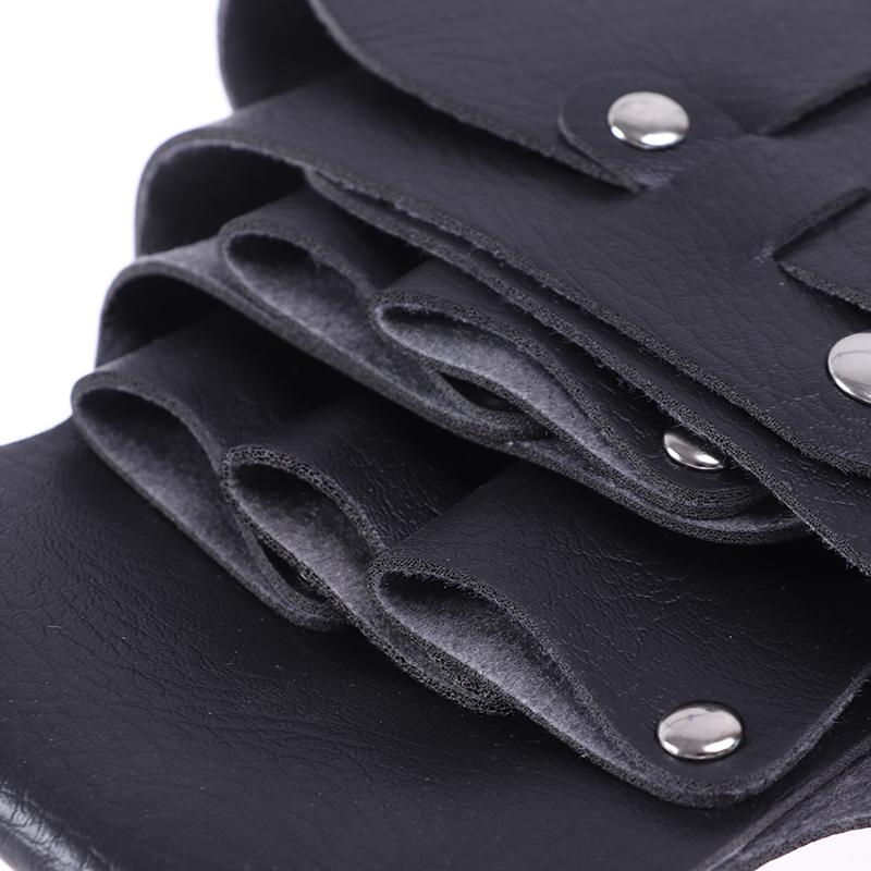 1ks Kadeřnický kufřík na nářadí Taška na nůžky Holstr na holiče Pouzdro Držák Nýtovaná peněženka