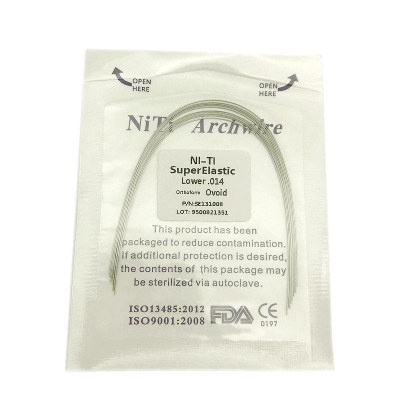 

Ортодонтические стоматологические суперэластичные овальные дуги Niti, круглые дуги, проволока для стоматологии, продукт для стоматолога 14 Lower