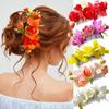 Sweet Thailand Flower Hairpin Bohemian Thai Hair Accessories Barrettes Flower Hair Comb  Headwear