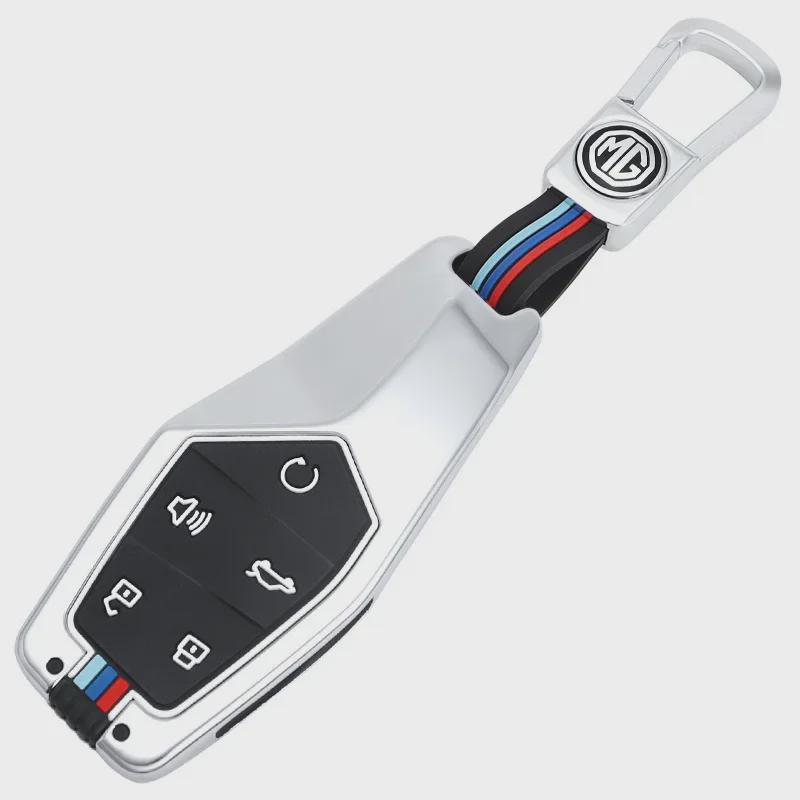 MG ONE 2022 Advanced Car Key Cover: Metal Shell Buckle for Men & Women Decor.
