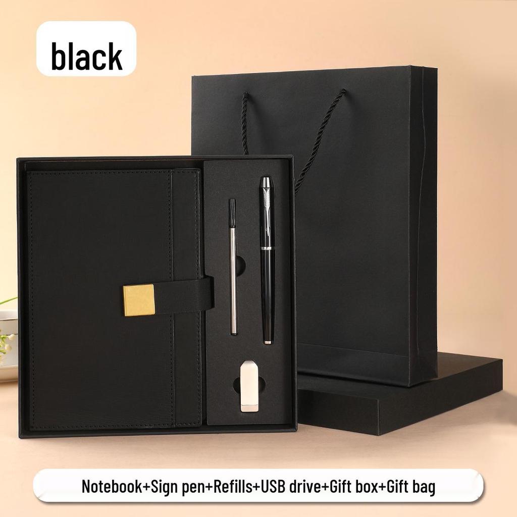 Custom Printed Business Notebook Gift Set for Office Meetings & Corporate Events