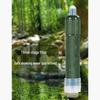 Portable Outdoor Water Purifier Straw with Ultrafiltration Membrane for Camping and Picnic