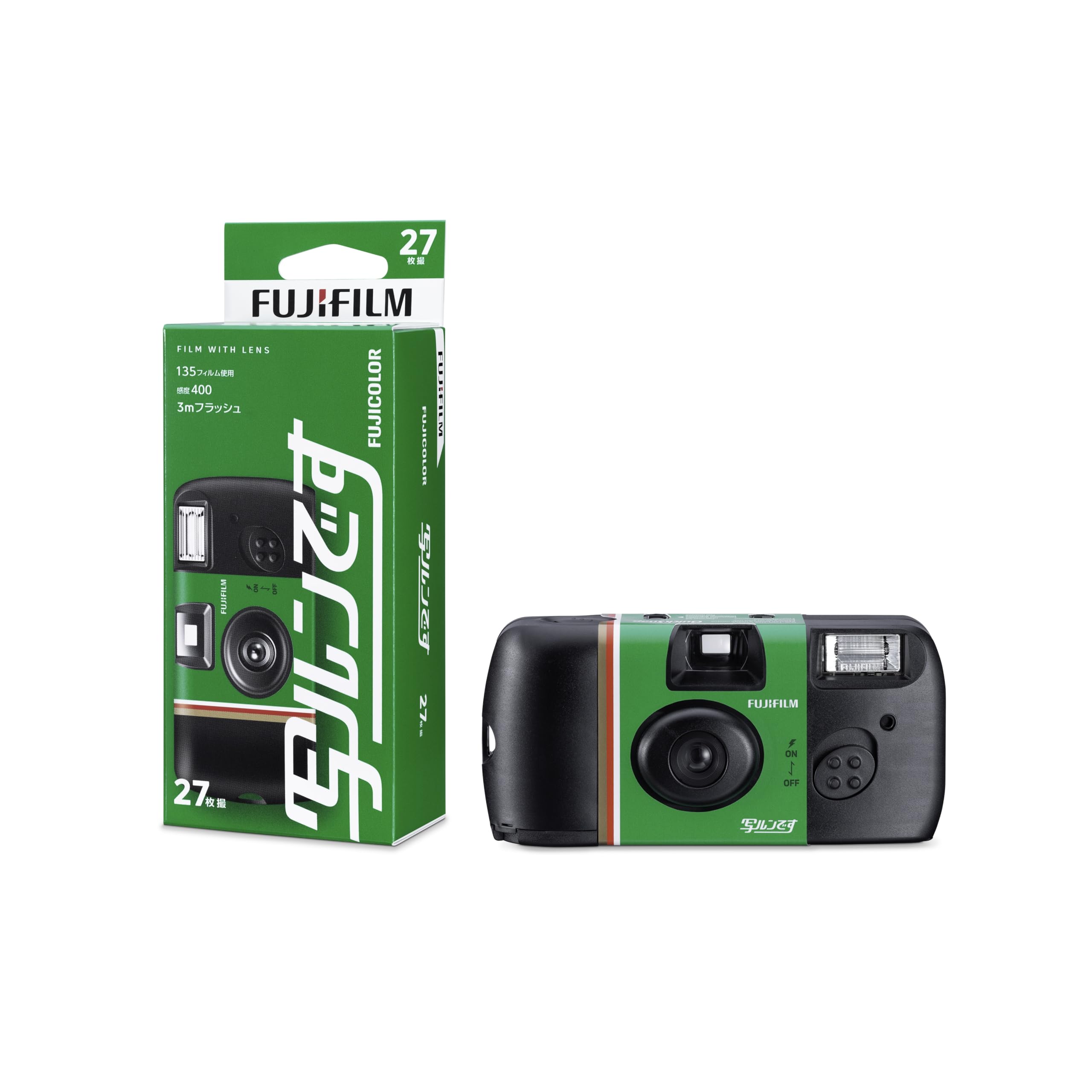 

FUJIFILM Fuji Color Lens Film Utsurun Standard Type 27 Exposure LF JDV1 SP FL 27SH 1