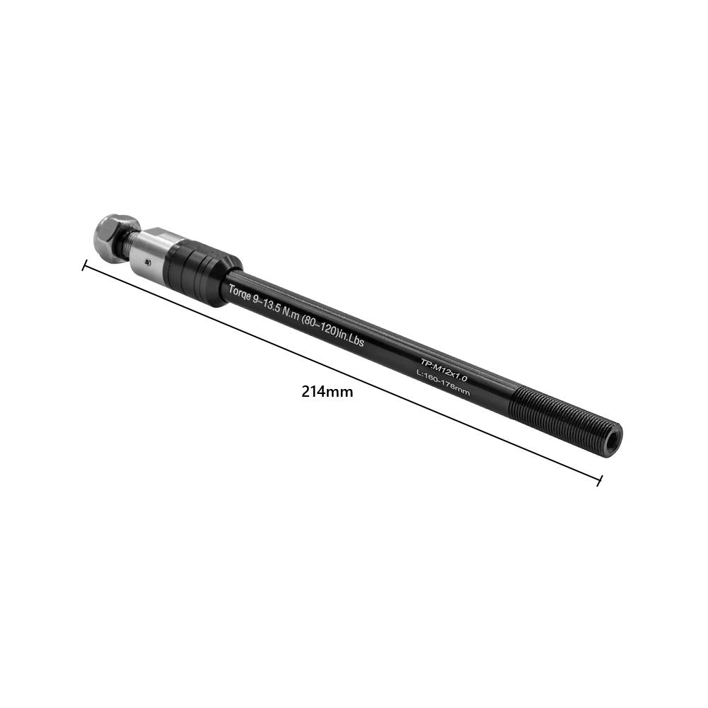 Fahrradanhänger Steckachse 160-178mm Lastenanhänger Kinderanhänger Steckachse 160-178mm Fahrradanhänger Kupplungsachse M12xP1.0/1.5/1.75 Werkzeug