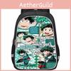 My Hero Academia Sturdy Oxford Fabric Kids Backpack For School Use