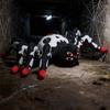33cm Simulation Dunkle Spinne Plüschtier Weiches Kuscheltier Für Heimdekoration Weihnachten Halloween Geschenk Kindergeburtstagsgeschenk