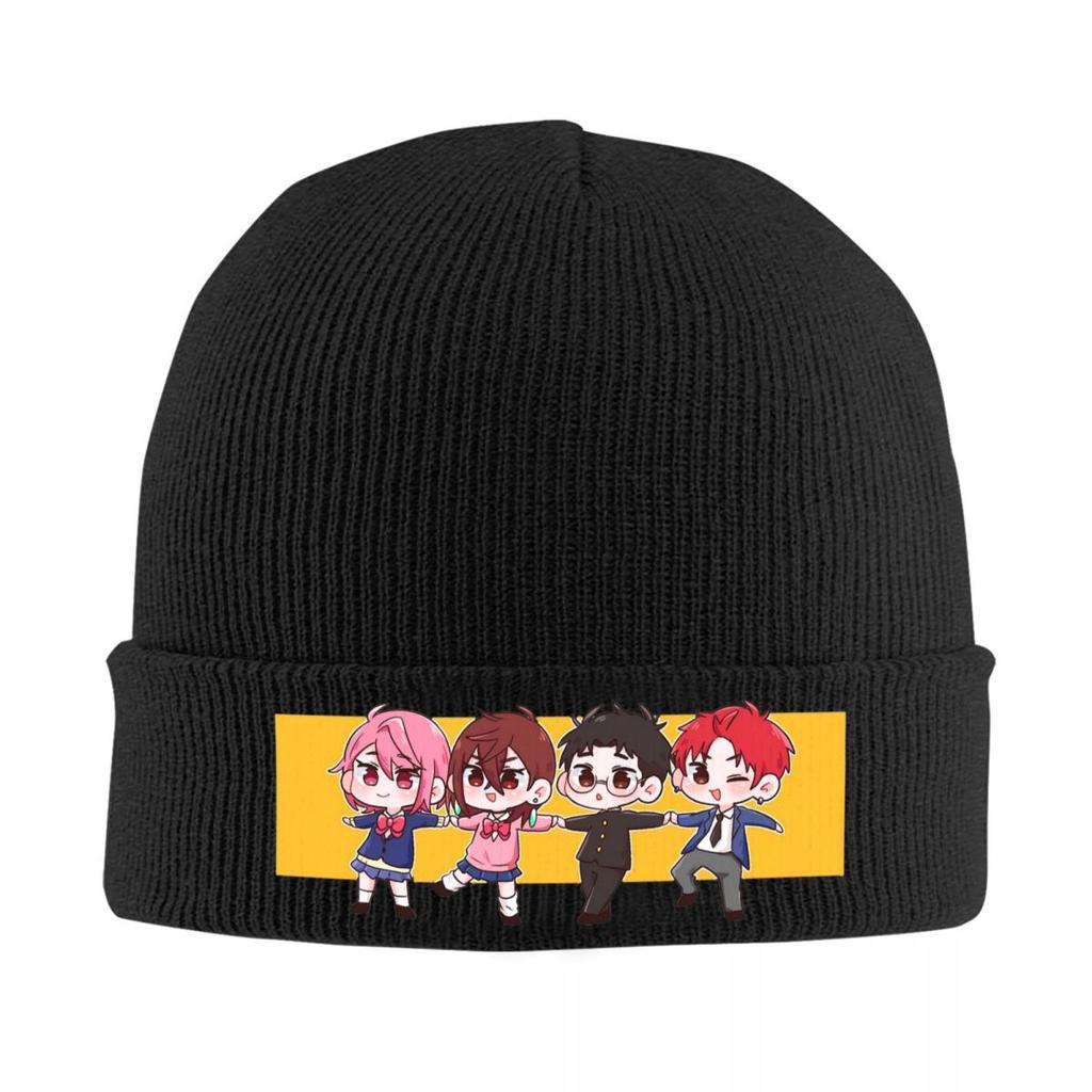 Dandadan Anime Manga Warm Knitted Cap Hip Hop Bonnet Hat Autumn Winter Outdoor Beanies Hats for Men Women Adult