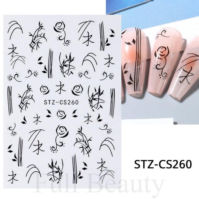Nail Art Stickers Ins Cartoon Cute Puppy Bunny Niche Adhesive Nail Stickers