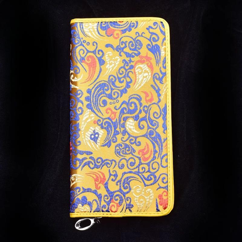 Chinesisches charakteristisches Geschenk: Yunjin-Geldbörse, ethnische Stickerei, Kunsthandwerk, Geburtstagsgeschenk für Mutter, Urlaubsgeschenk, Damen-Geldbörse