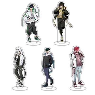 15CM BLUE LOCK Anime Figures Cosplay Acrylic Double-Sided Stands Model New Creative Desk Decor Standing Sign Props Fans Gif