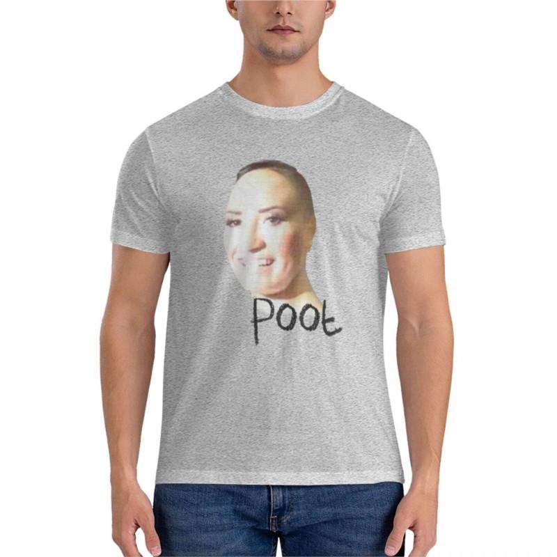 

men tshirt Poot Classic TShirt t shirts for men cotton kawaii clothes summer male teeshirt S