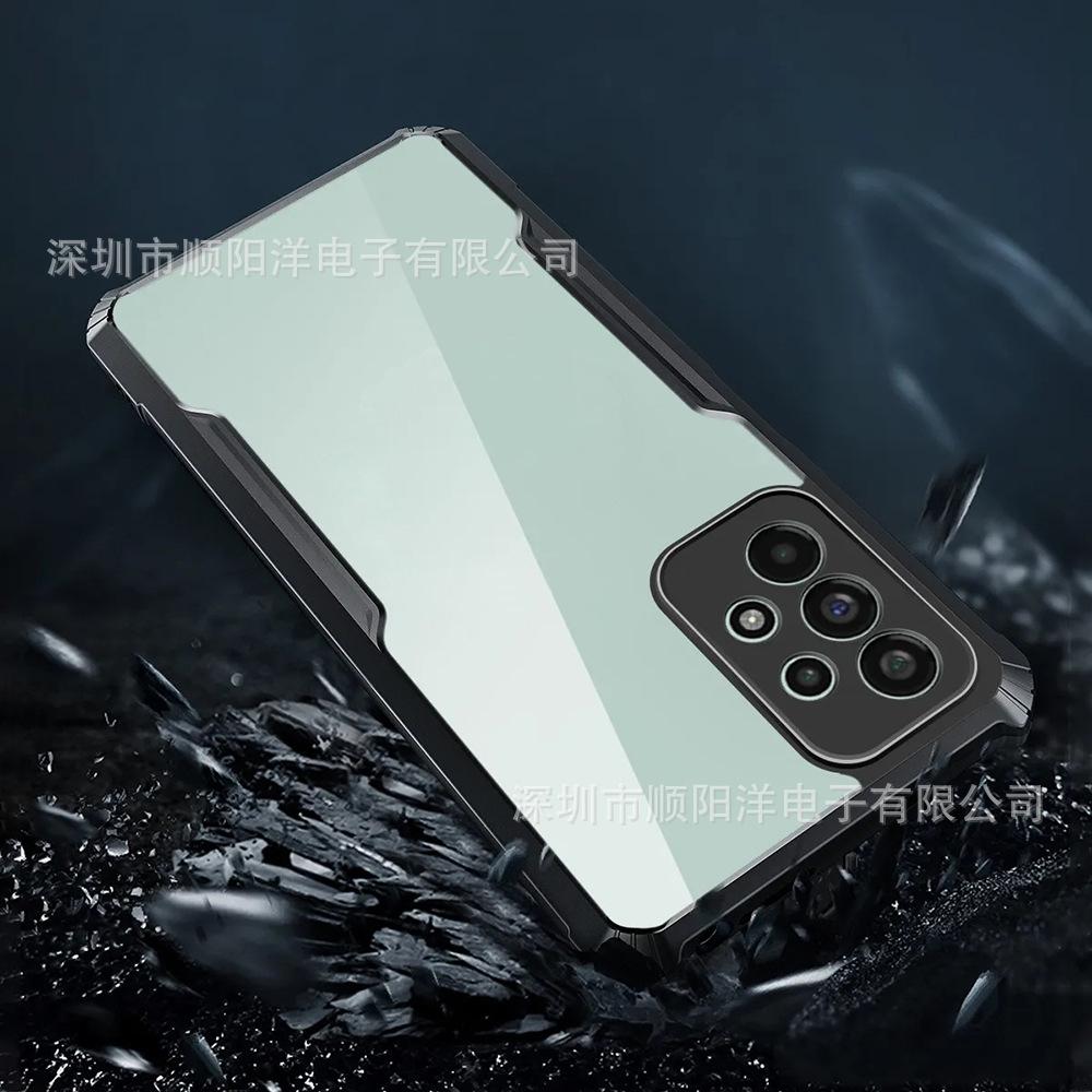 Applicable to Samsung Galaxy A91 A90 A81 A73 A72 mobile phone case acrylic high-transparency protective case