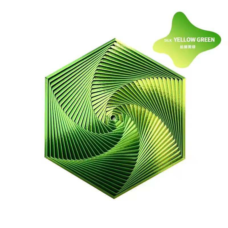 3D Printed Expanded Sensory Fidget Star Model Visual Illusion Octagonal Whirling Spiral Ornaments Stress Relief Board Game