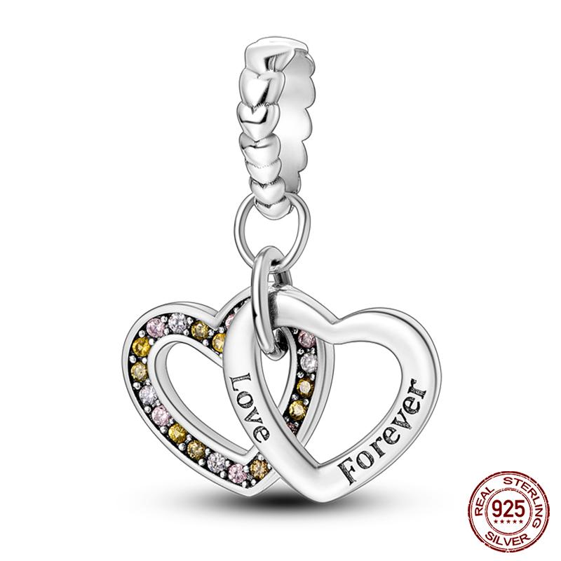 S925 Silver Fashion Camera Coffee Cup Flower Charms Beads Fit  S925 Original Bracelet DIY Birthday Jewelry Making For Women